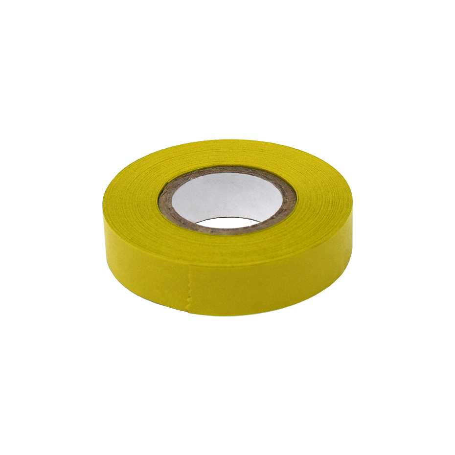 Globe Scientific Labeling Tape, 1/2" x 500" per Roll, 6 Rolls/Box, Yellow Image